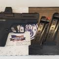 SMITH & WESSON SHIELD-X 9MM. TWO MAGS. 15RDS. OSIGHT RED DOT. FACTORY BOX $399