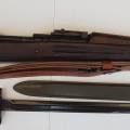 SPRINGFIELD 1903 MARK I WITH PEDERSEN CUT OUT. 1919 PRODUCTION. HIGH STANDARD FACTORY  BARREL UP GRADE IN AUG 1944 FOR WW2. BEAUTIFUL BAYONET. $1250